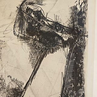 Marino Marini (Italian, 1901-1980) 'The Surge' Lithograph