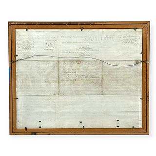 19th C British Indentured Servitude Contract
