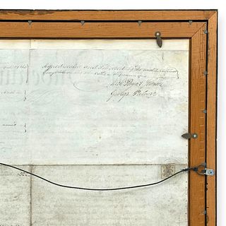 19th C British Indentured Servitude Contract