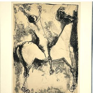 Marino Marini (Italian, 1901-1980) 'The Surge' Lithograph