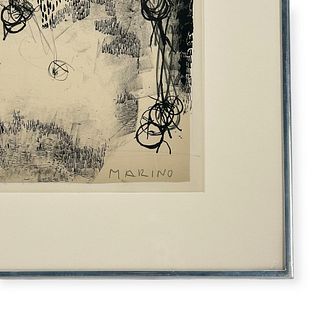 Marino Marini (Italian, 1901-1980) 'The Surge' Lithograph