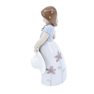 Lladro Little Violet Girl Figurine