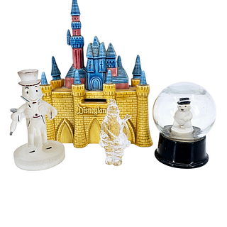 Disney Castle and other Misc Vintage Items