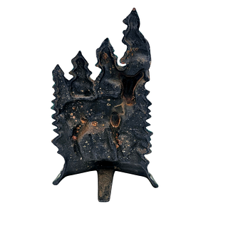 Cast Iron Doorstops Stag & Snowman