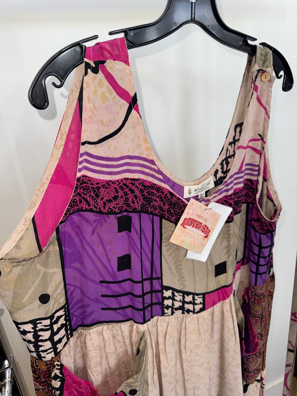 Kantha Bae Tunic Dress, Free Size