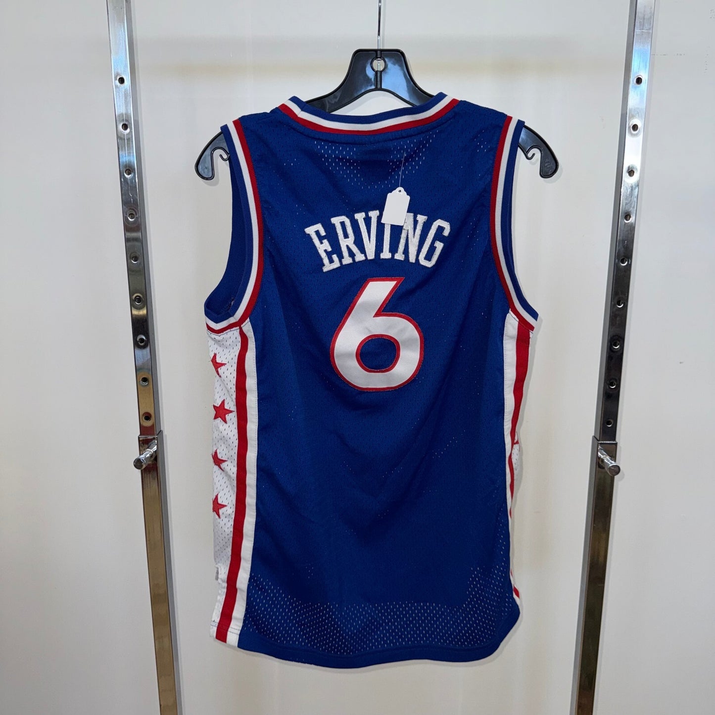 Philadelphia 76ers Julius Erving Jersey, size XL