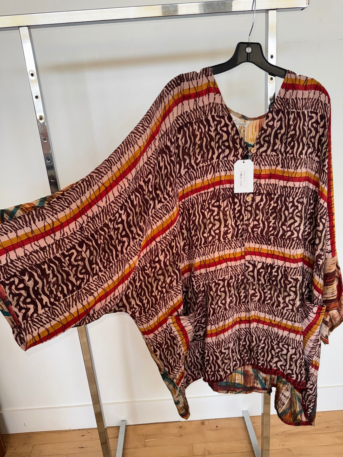 Kantha Bae Tunic Dress, Free Size