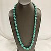 Long Coral and Turquoise Necklaces