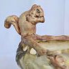 American Pottery Squirrel Dish