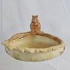 American Pottery Squirrel Dish