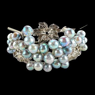 Cultured Pearl, Sterling Silver Bracelet