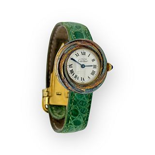 Cartier "Trinity" Vermeil Wristwatch