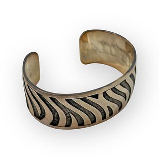 Mexican Sterling Silver Cuff Bracelet