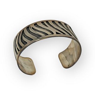 Mexican Sterling Silver Cuff Bracelet