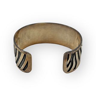 Mexican Sterling Silver Cuff Bracelet