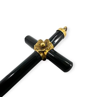 Victorian Onyx, Vermeil Cross