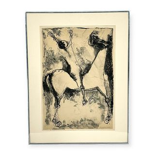 Marino Marini (Italian, 1901-1980) 'The Surge' Lithograph