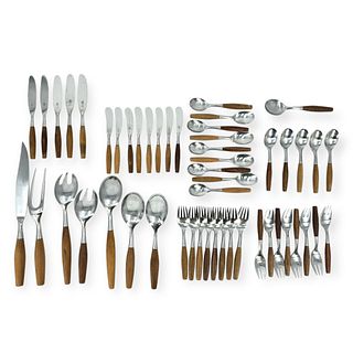 (Lot of 52) Dansk and Zwilling Flatware Group