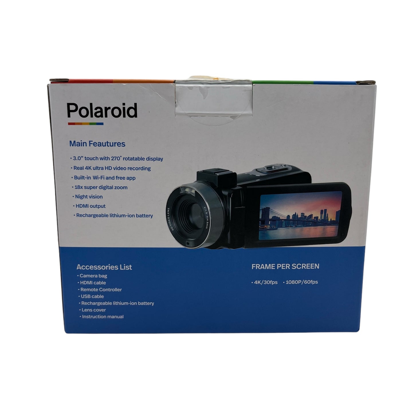 Polaroid 4K Digital Camcorder