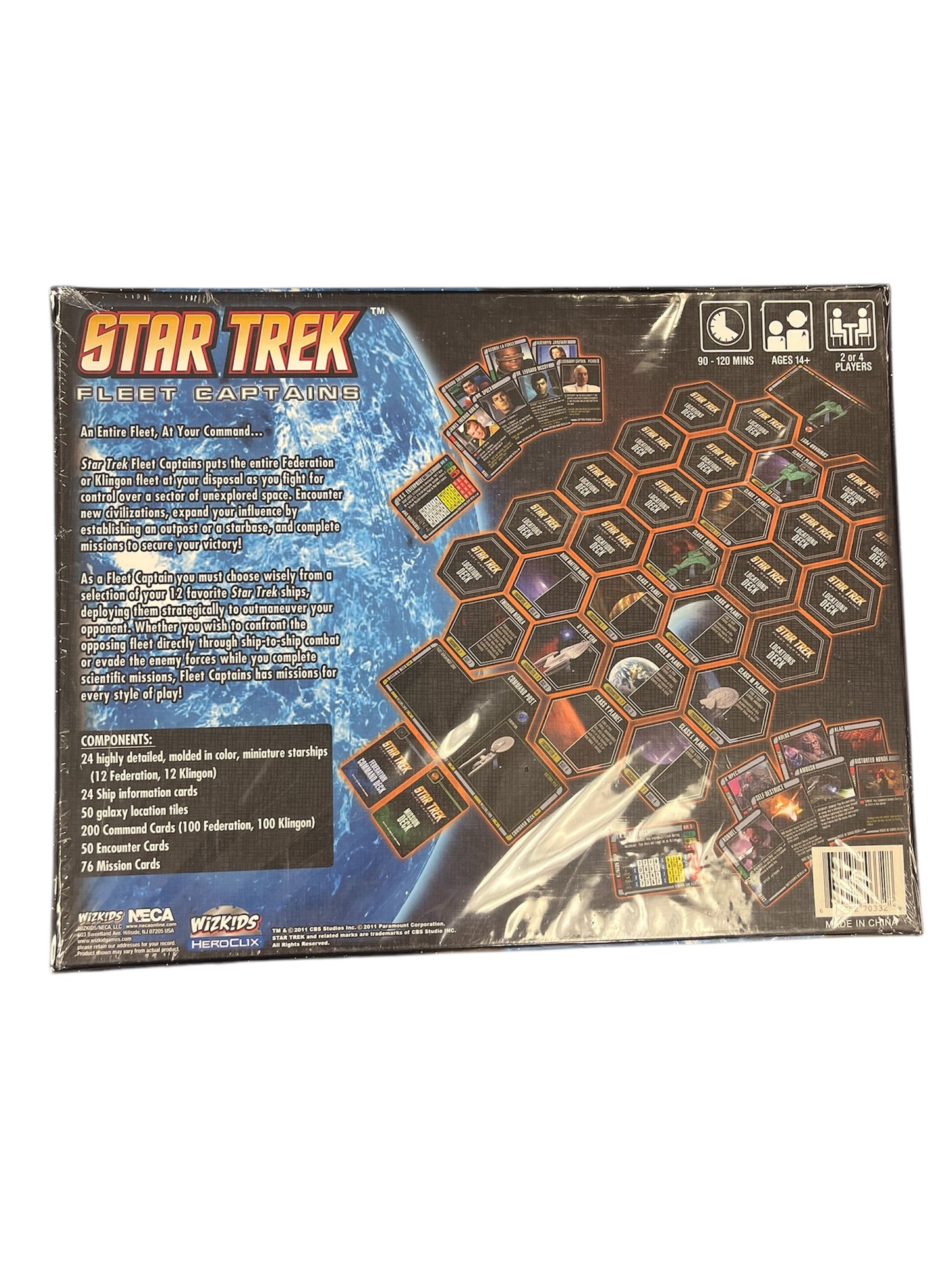 2011 Star Trek Fleet Captains Board Game