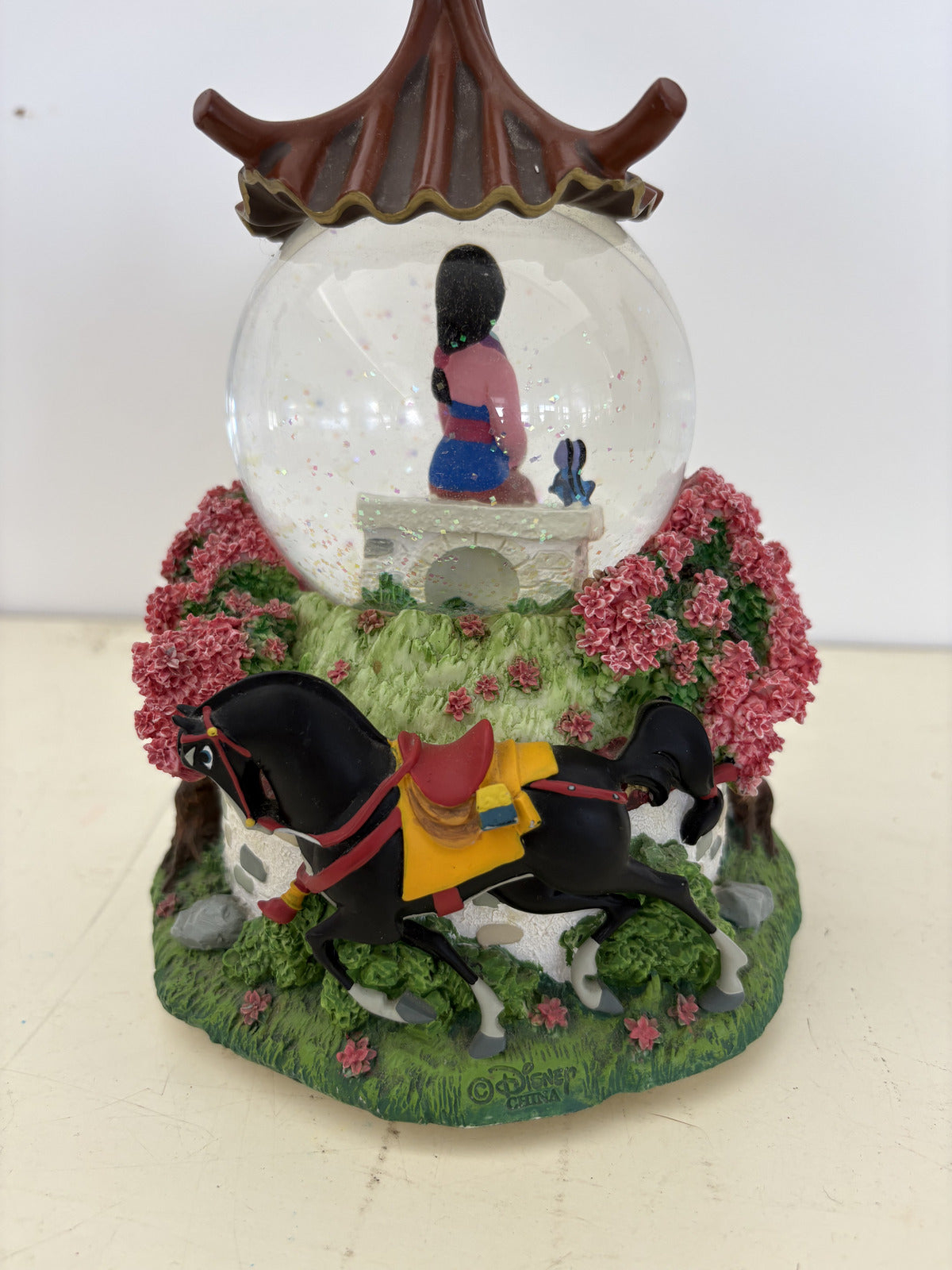 Mulan Inspired Disney Musical Snowglobe