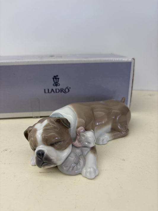 Lladro "Unlikely Friends", with box
