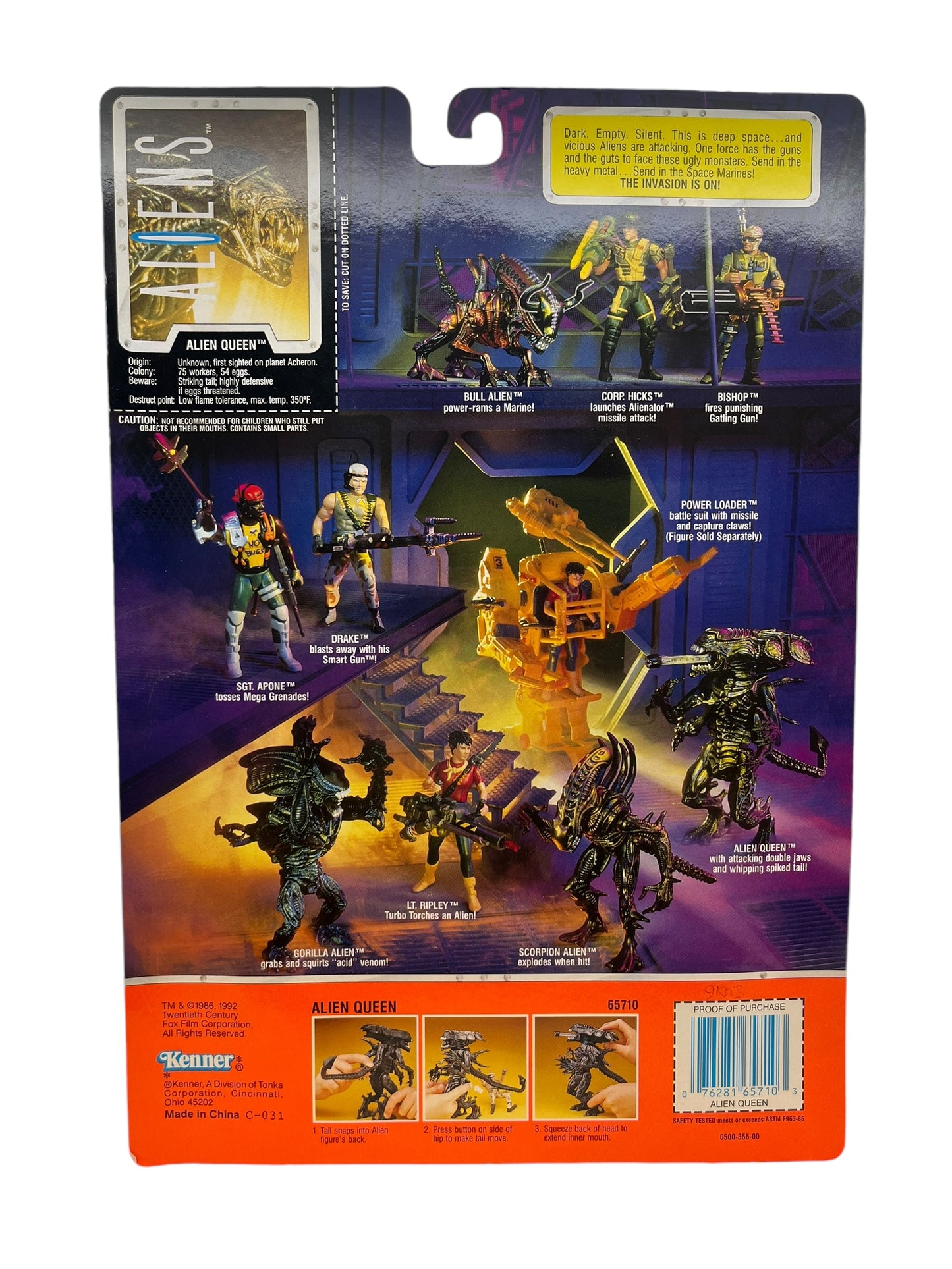 1992 Kenner Aliens Sealed Action Figure