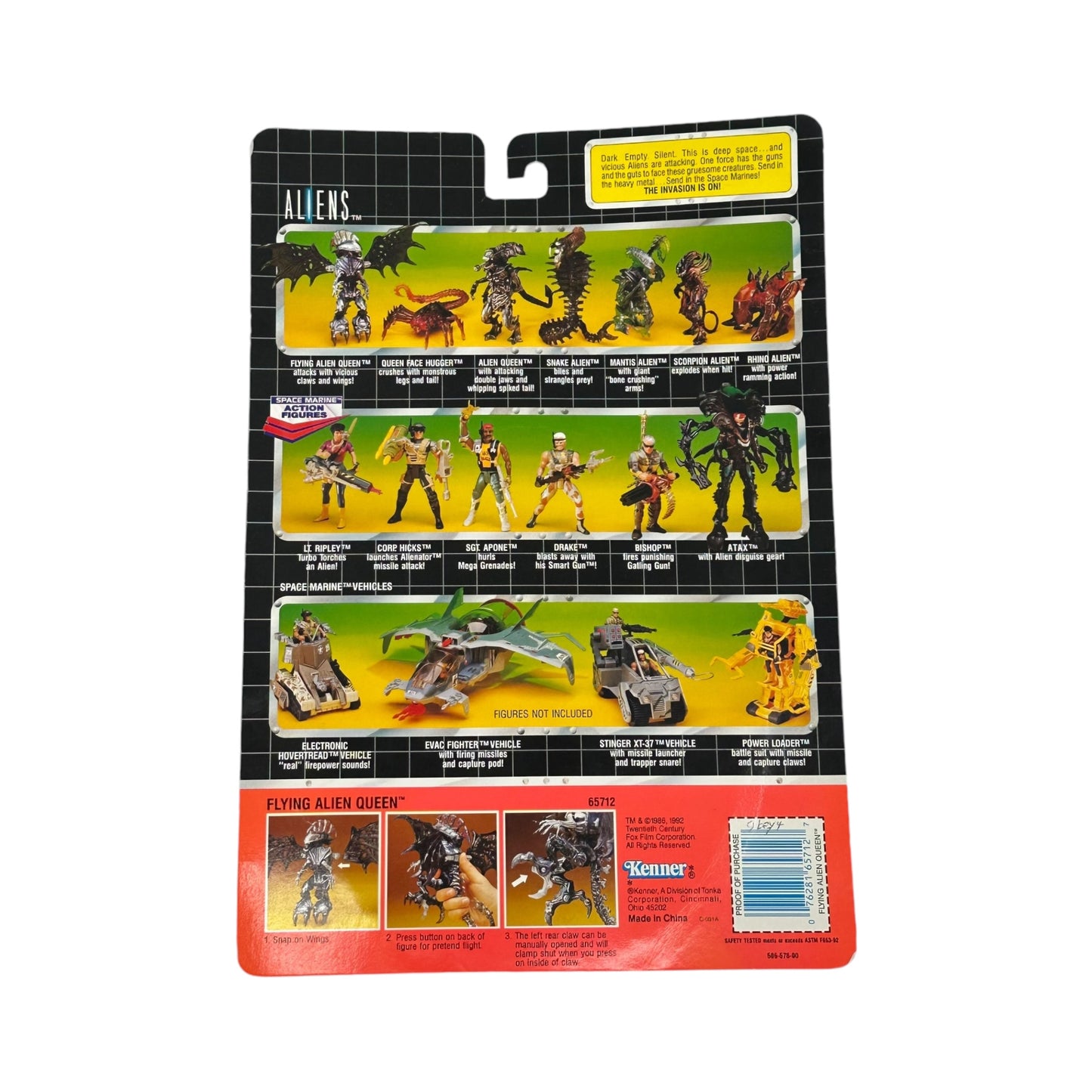 1992 Kenner Aliens Sealed Action Figure