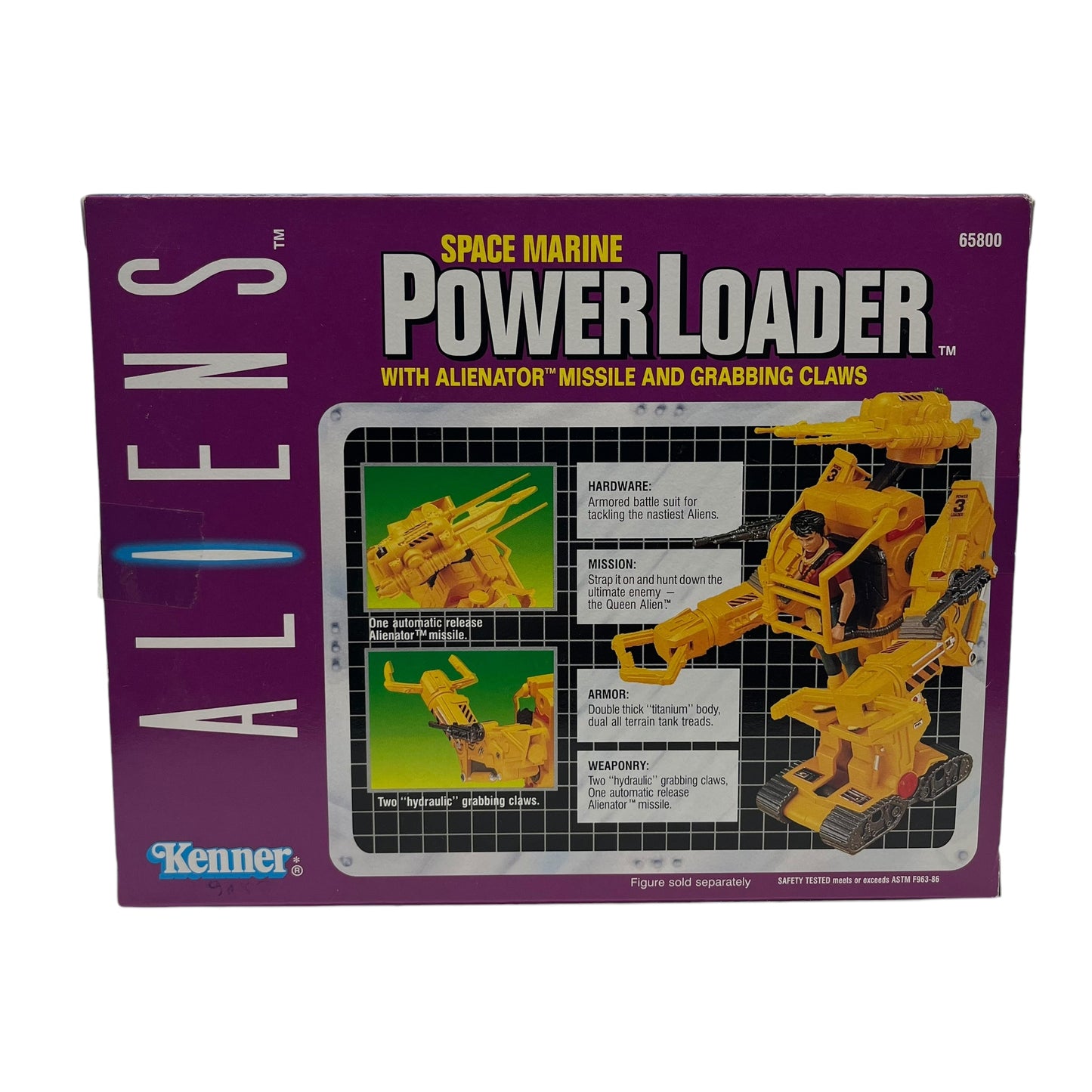 1992 Kenner Power Loader Not-Sealed Action Figure