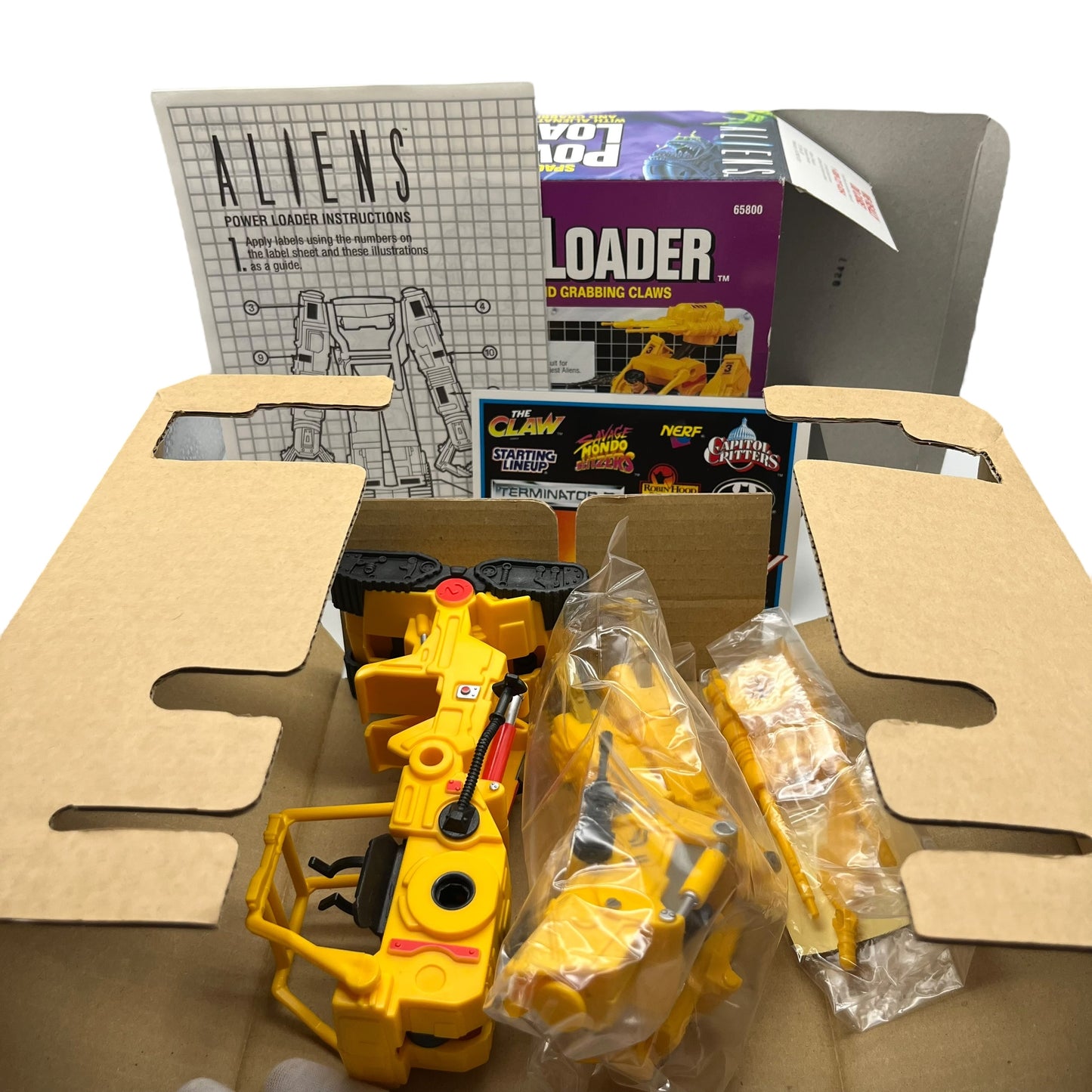 1992 Kenner Power Loader Not-Sealed Action Figure