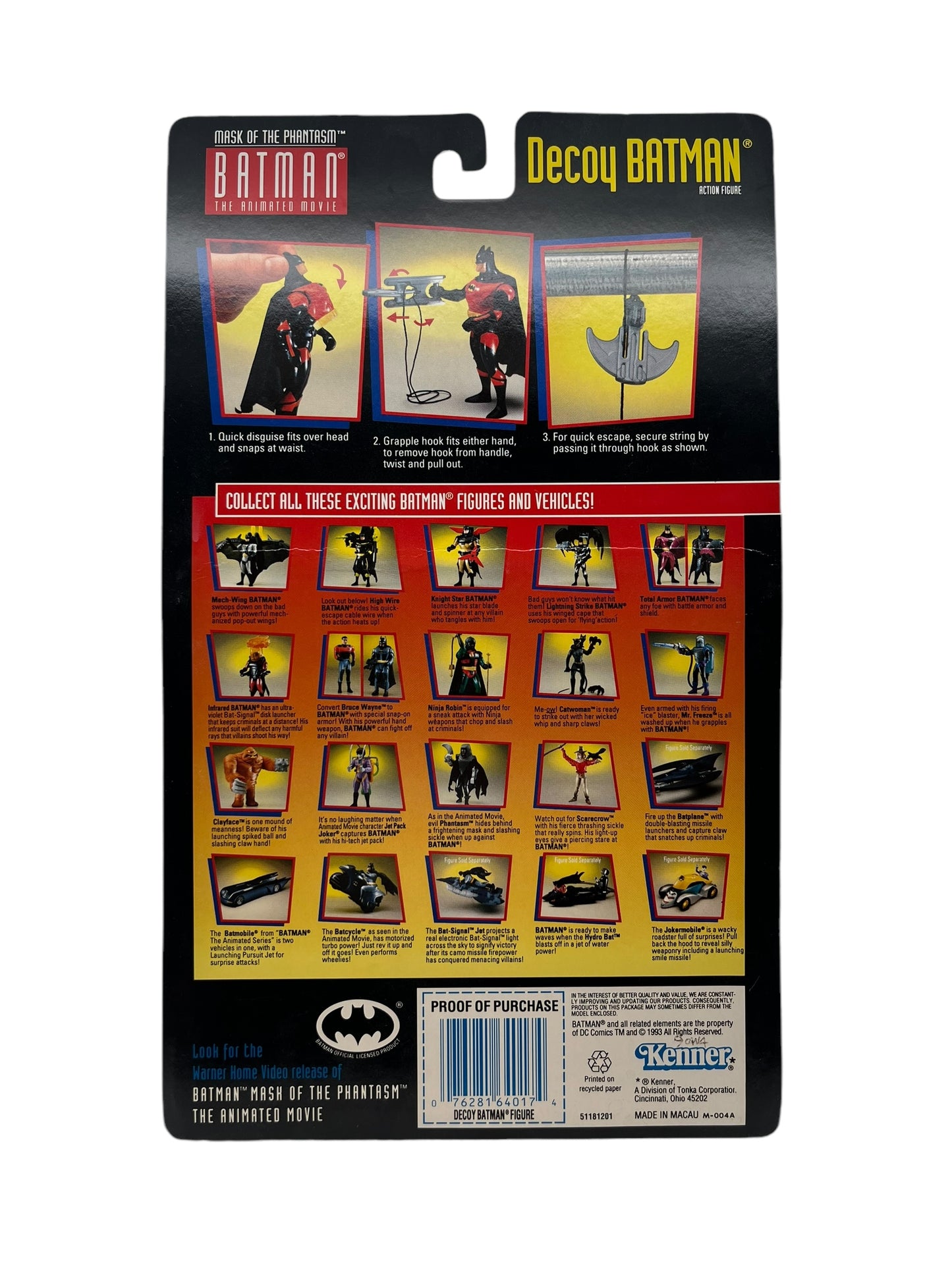 1994 Kenner Batman Sealed Action Figure