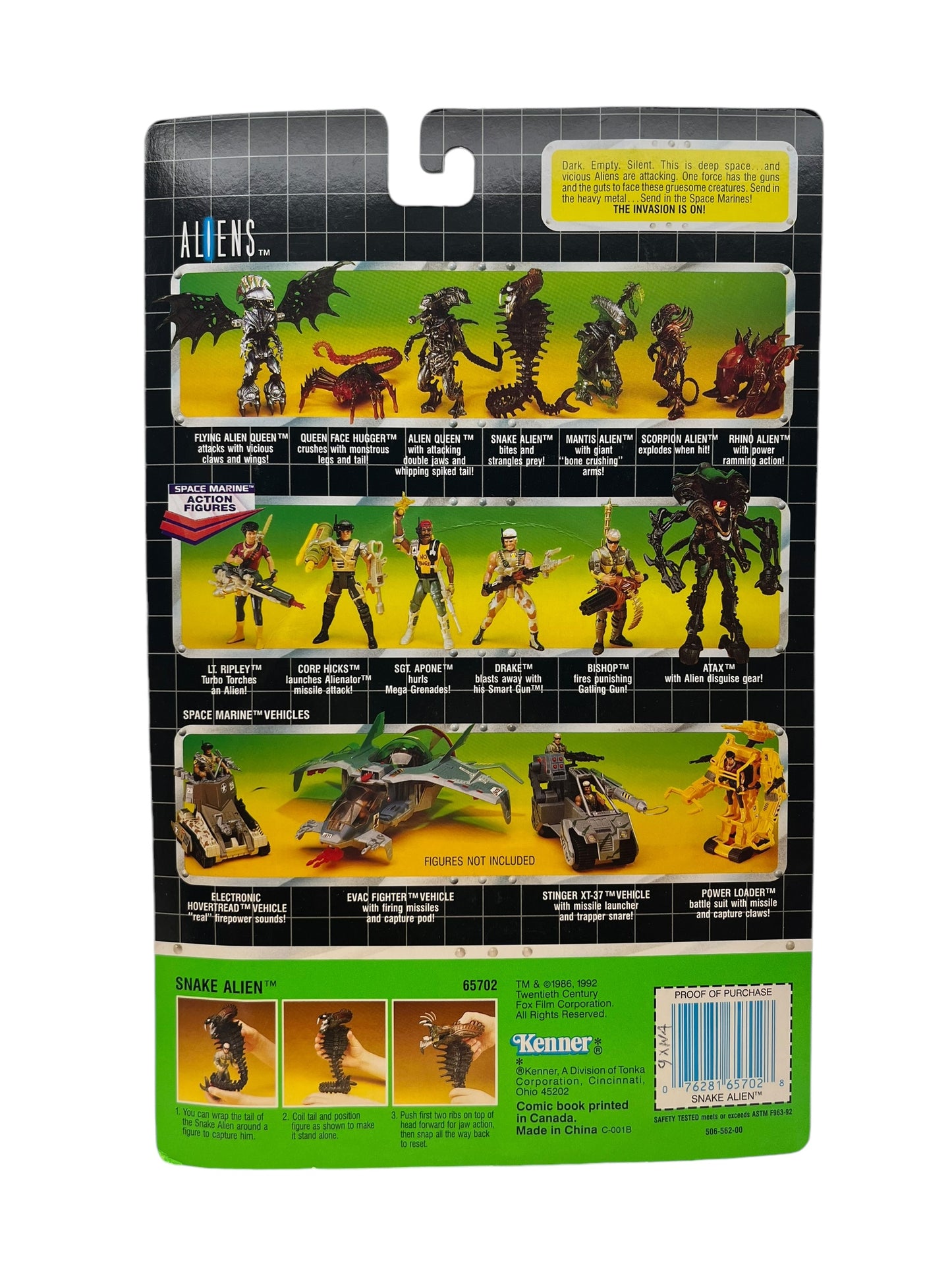 1992 Kenner Aliens Sealed Action Figure