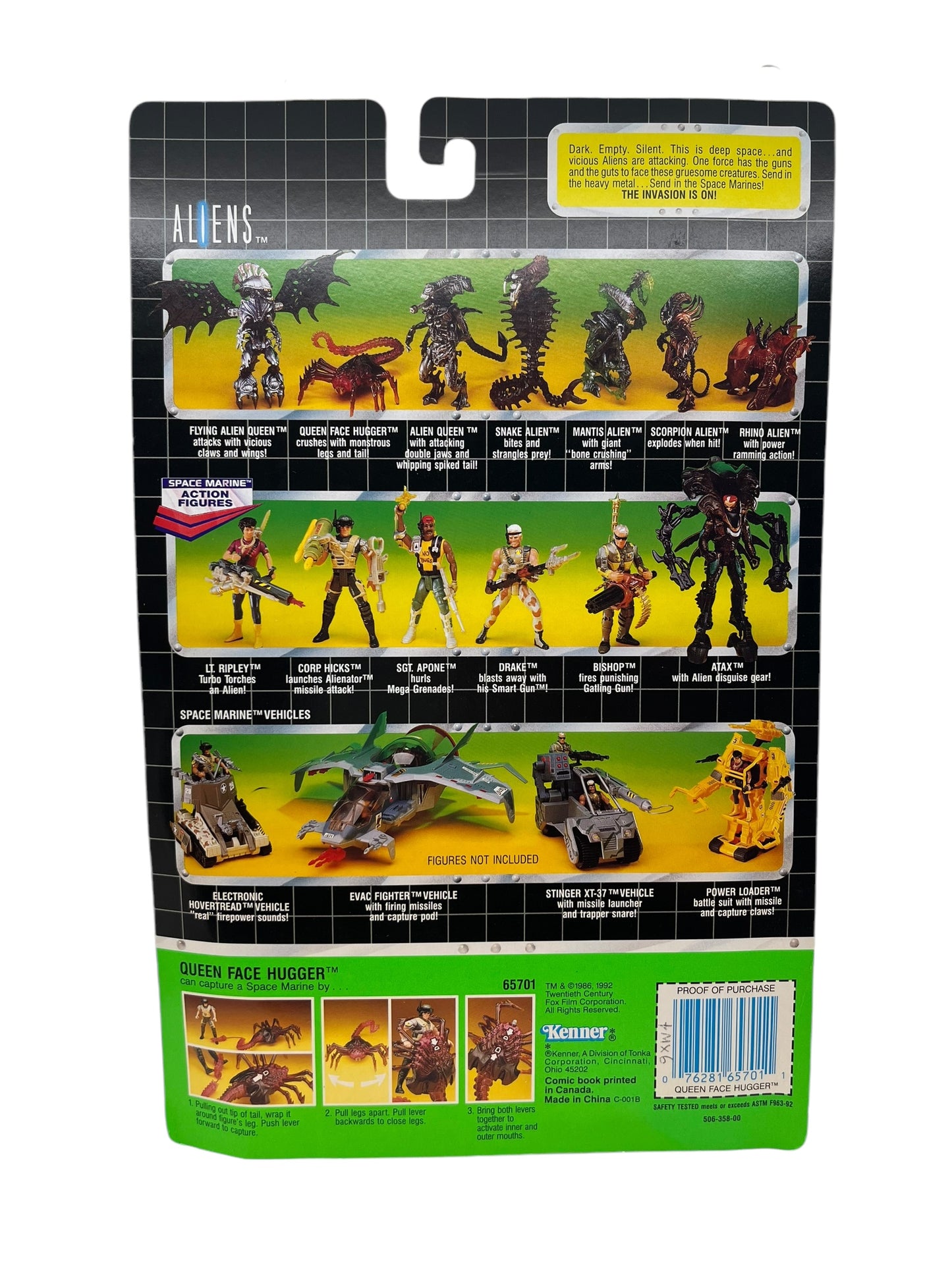 1992 Kenner Aliens Sealed Action Figure