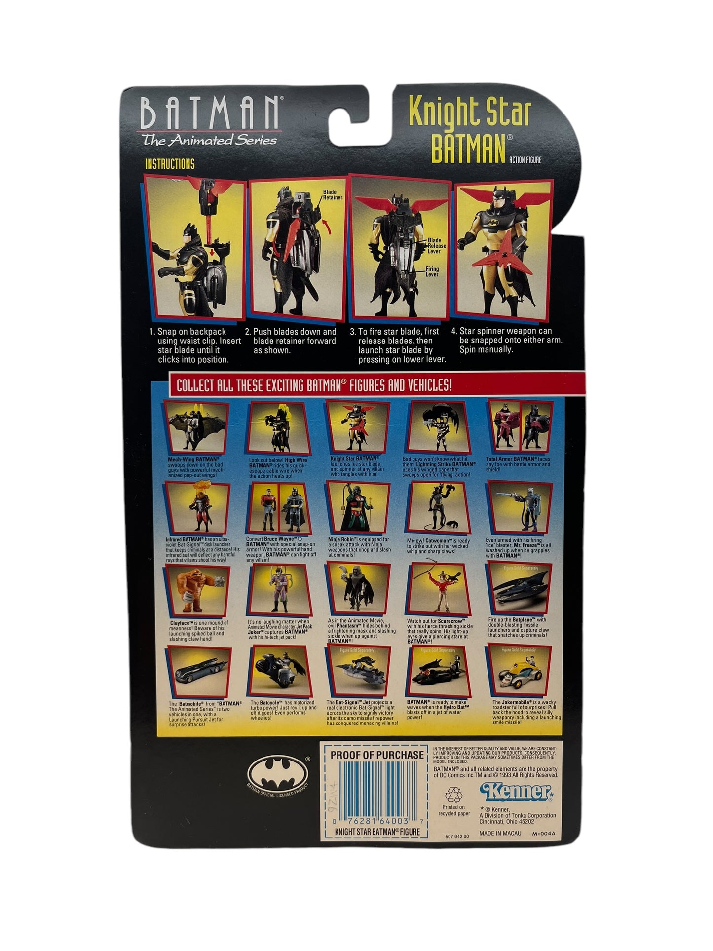 1992 Kenner Batman Sealed Action Figure