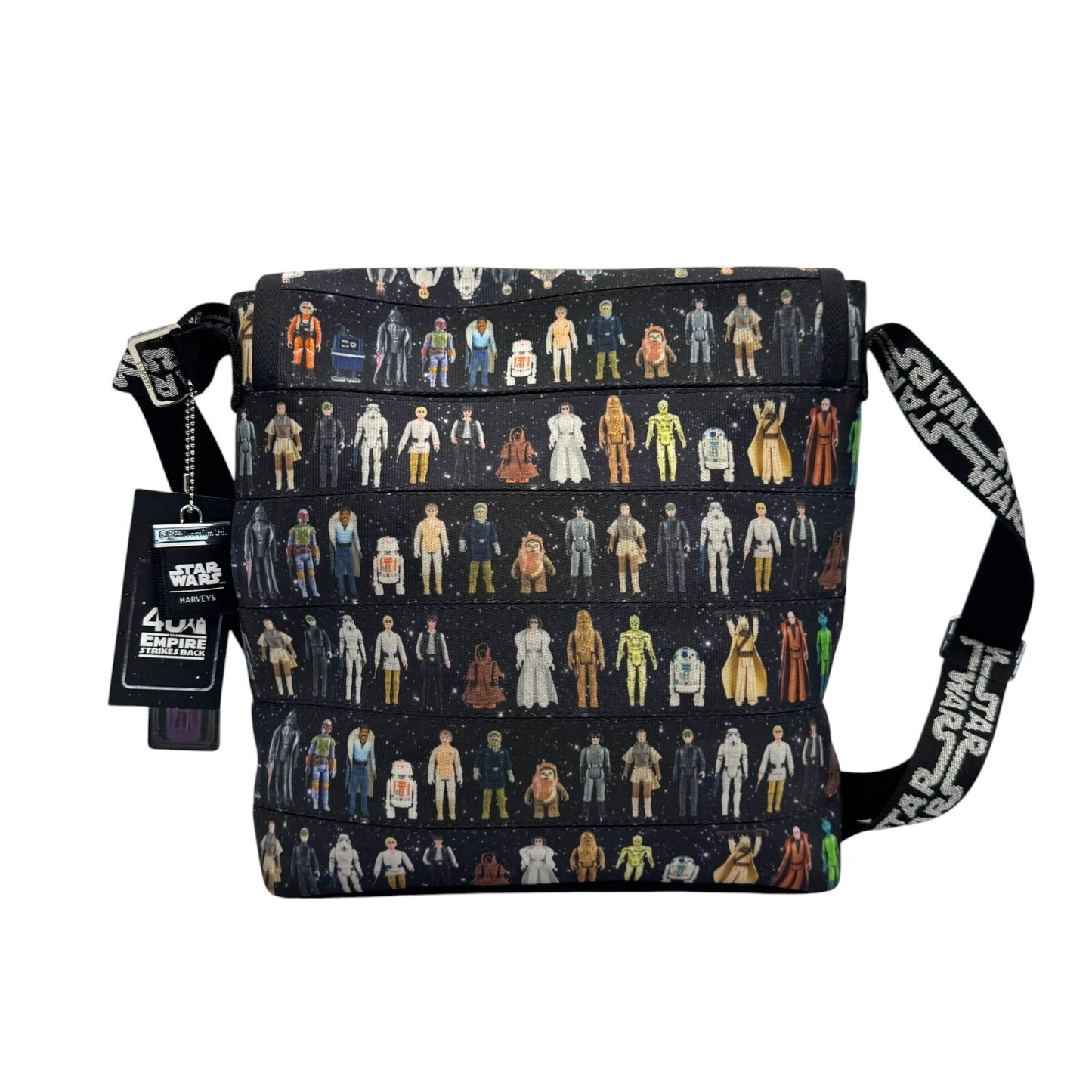 Harveys x Star Wars Streamline Foldover Crossbody Bag, Action Figure Print