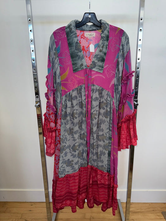 Kantha Bae Free Size Multicolor Tunic Dress