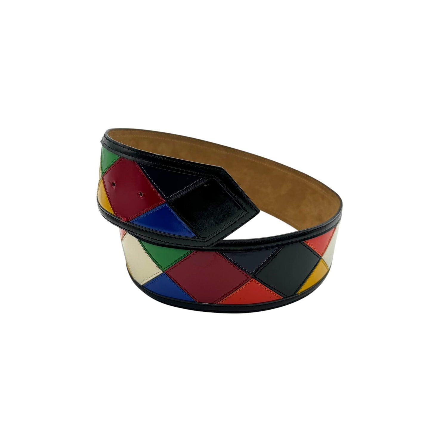 Moschino Multicolor Belt, Size 40