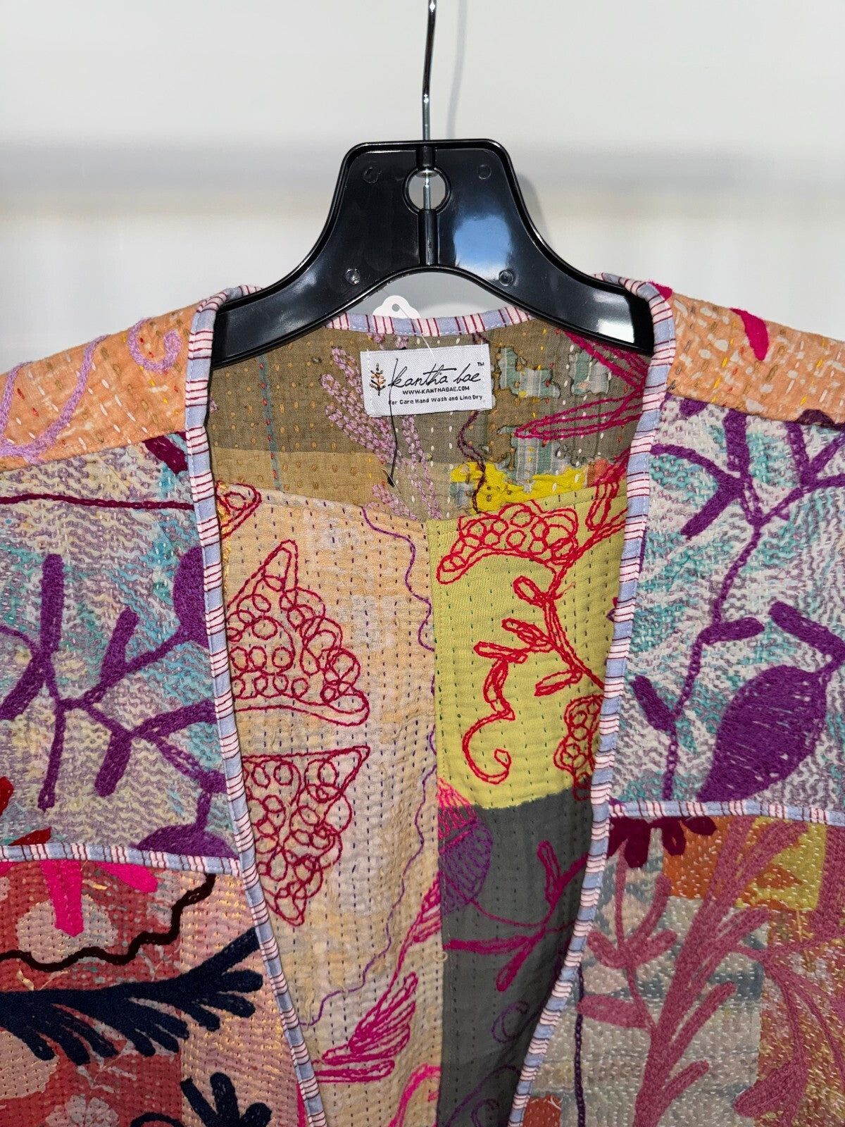 Kantha Bae Multipattern Vest, Large