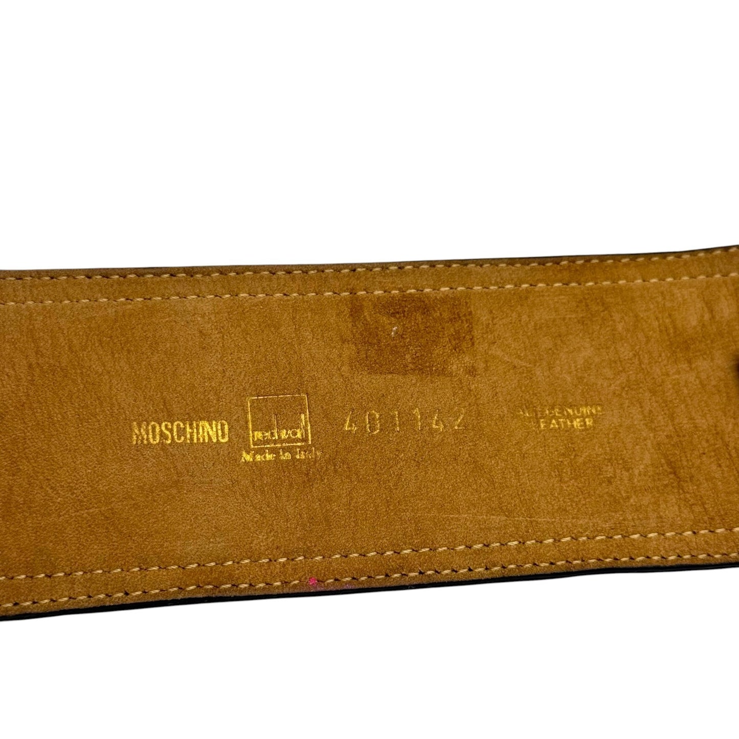 Moschino Multicolor Belt, Size 40