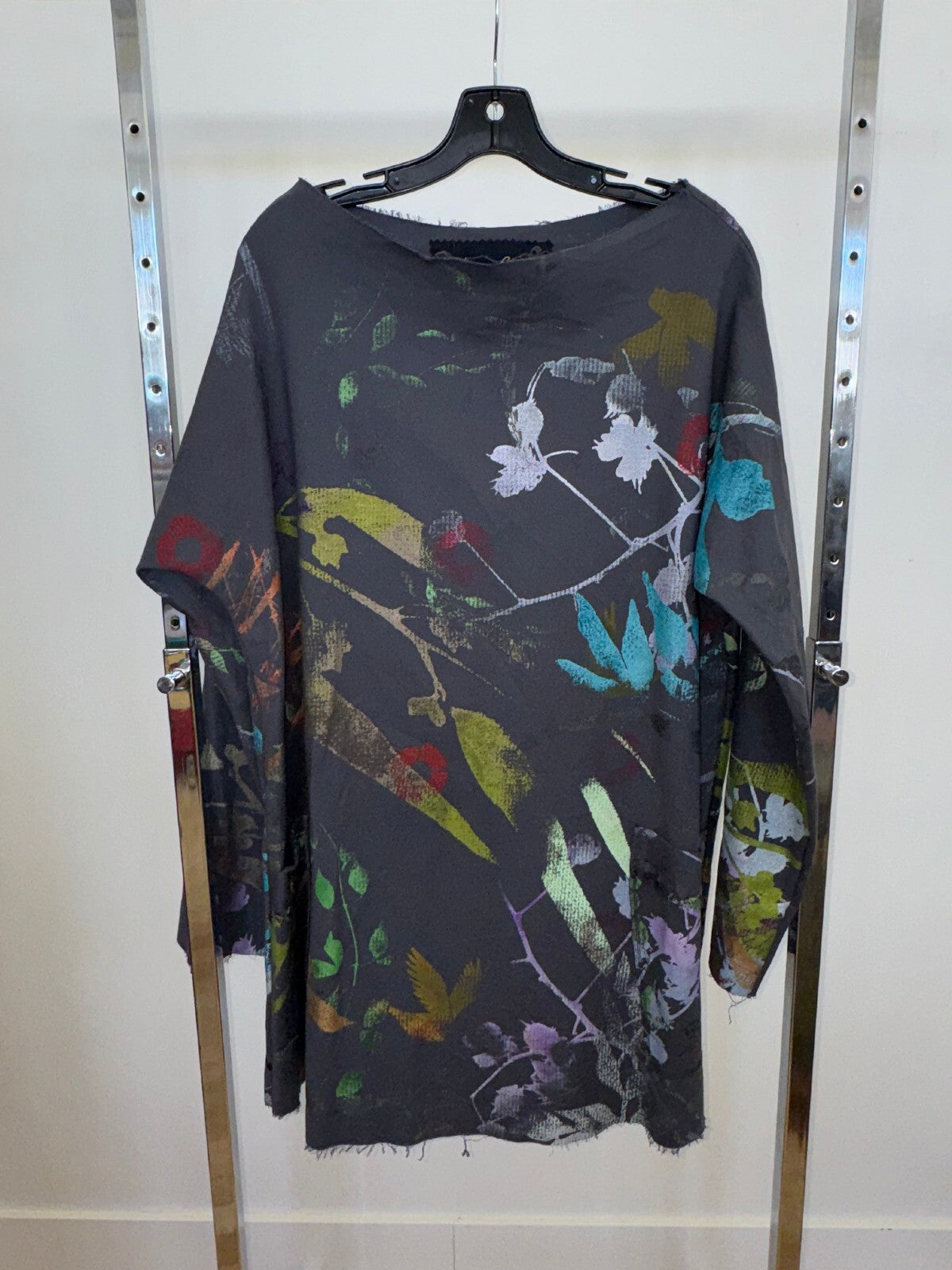 Kate Beck Black Floral Longsleeve