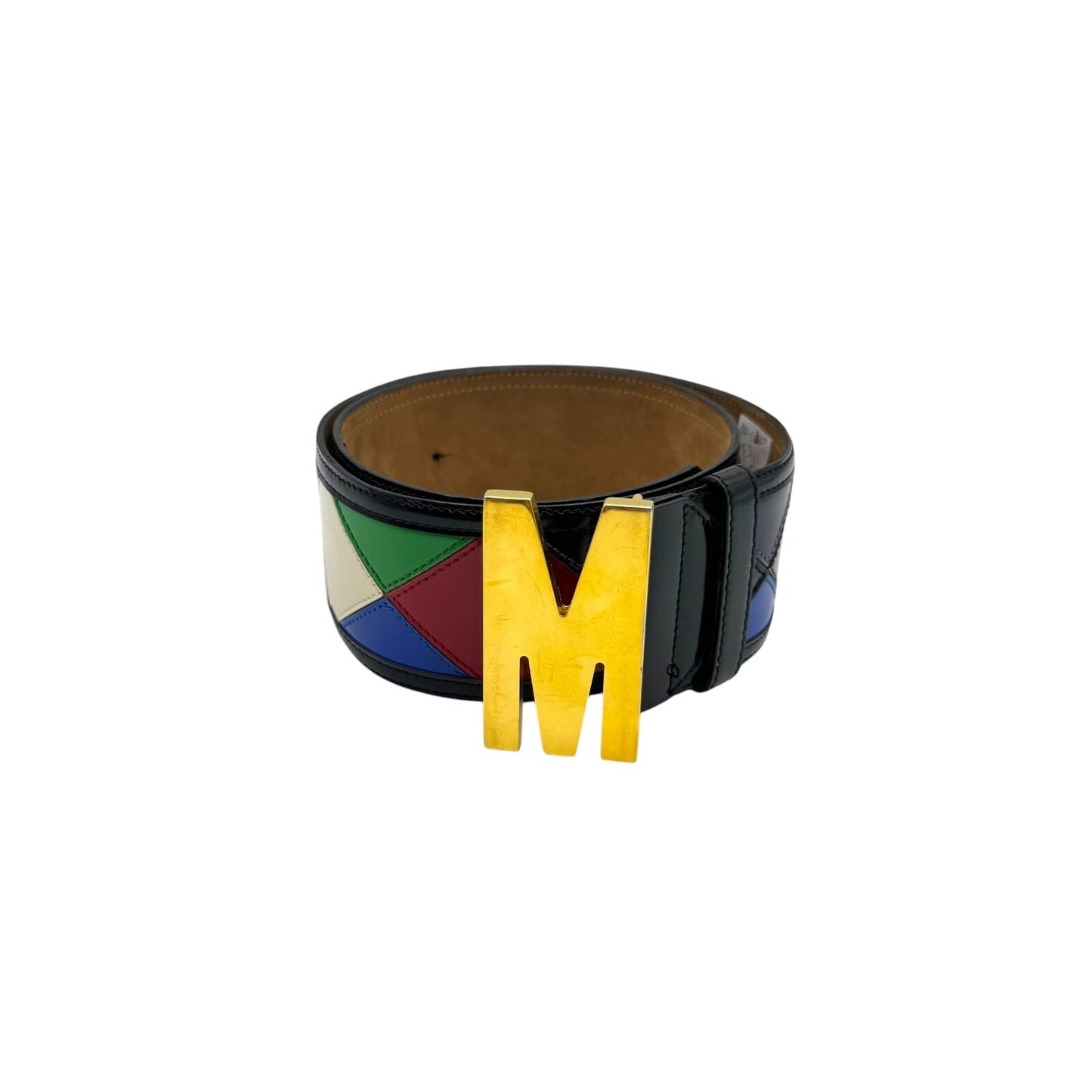 Moschino Multicolor Belt, Size 40