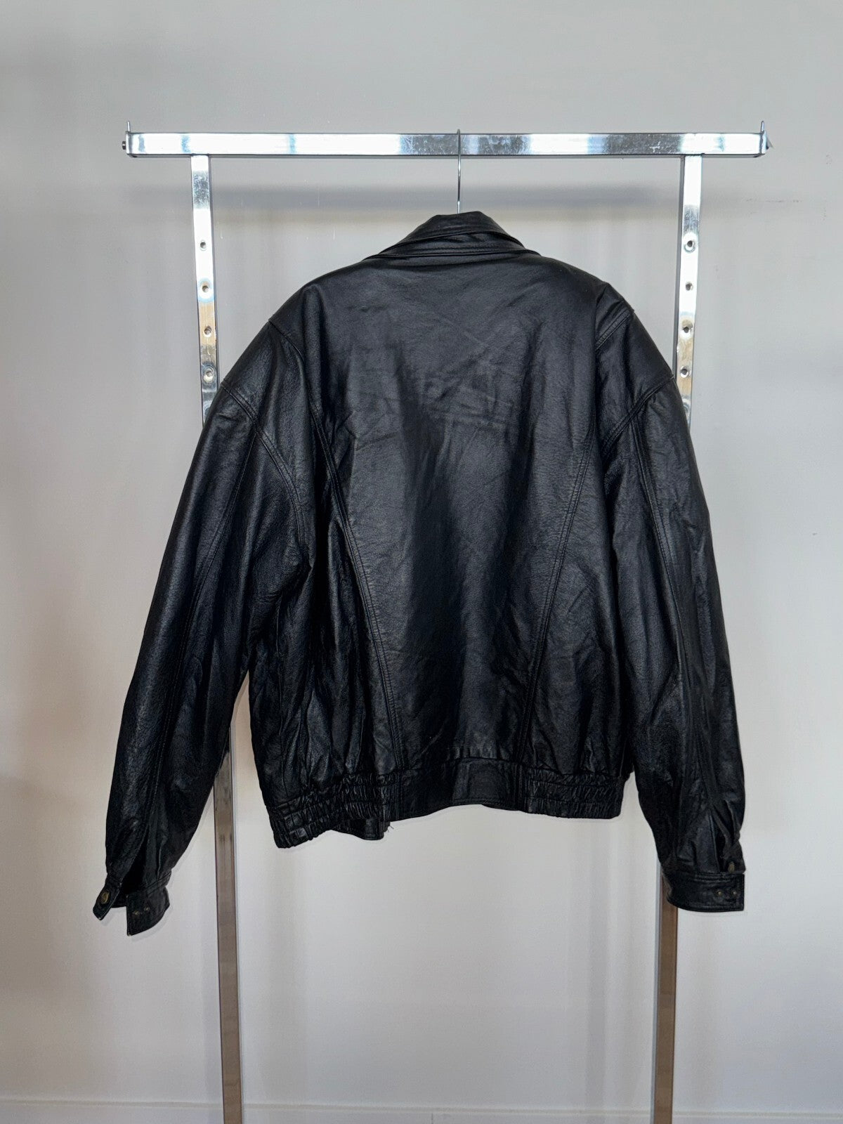 Intro 100% Leather Jacket, Size XXL