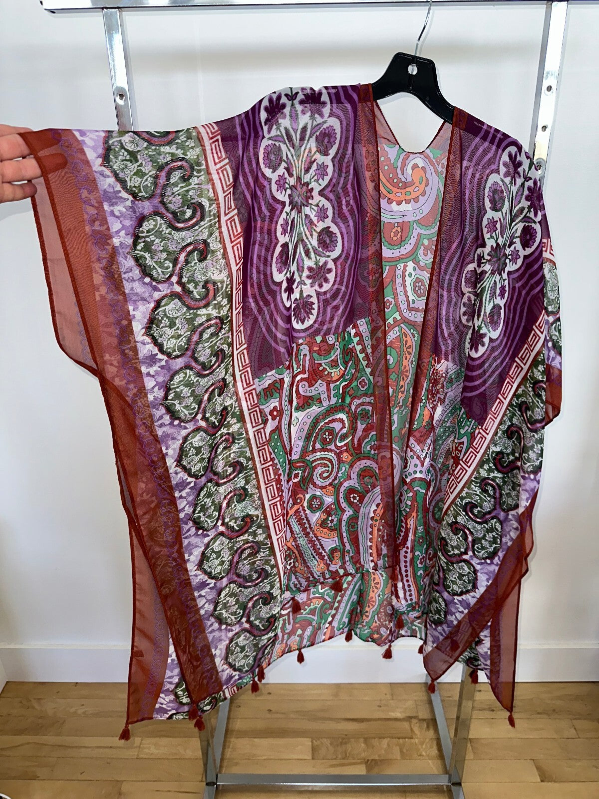 Floral Tunic Cape/Cloak