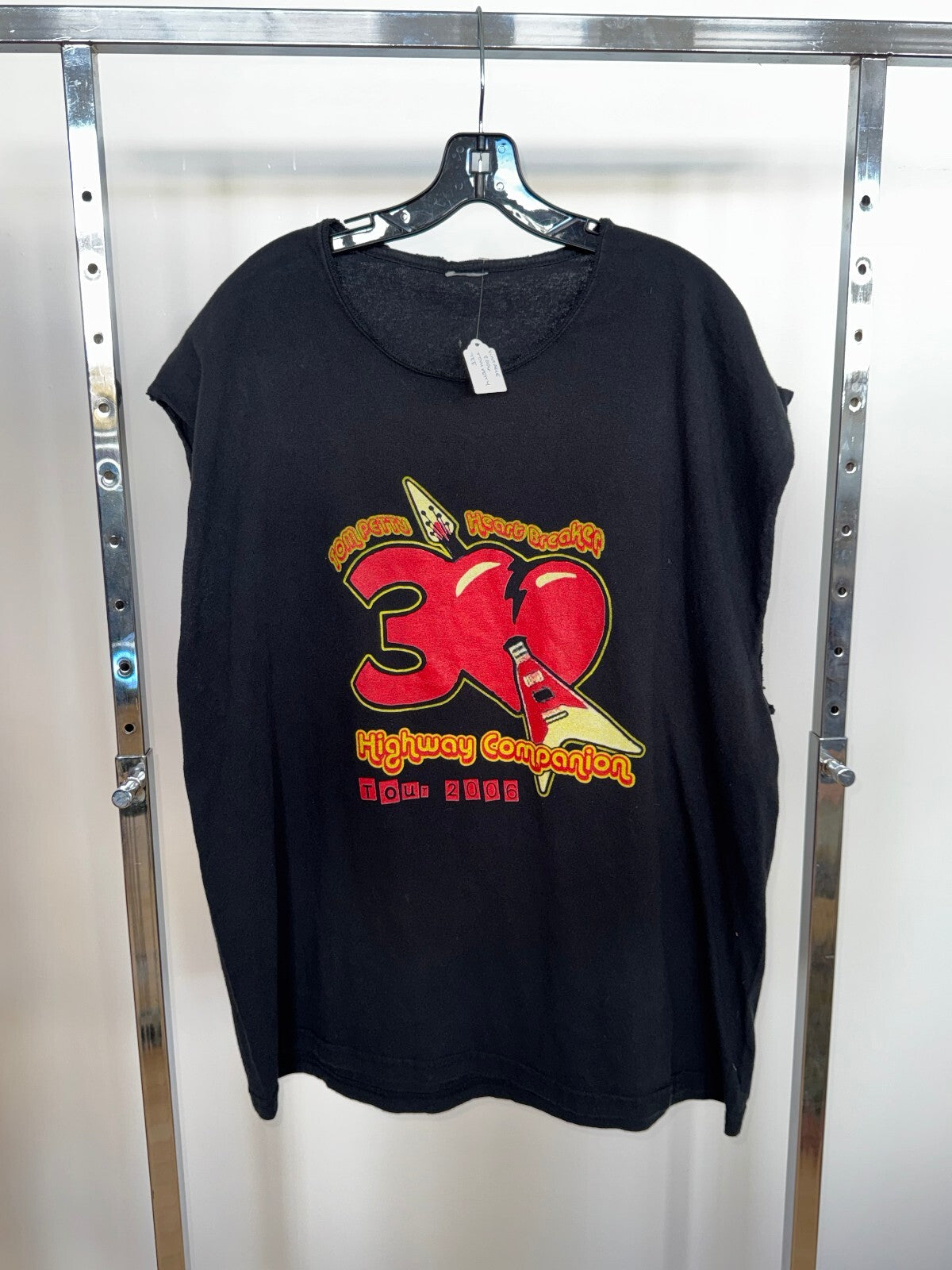 Tom Petty and The Heartbreakers 2006 Tour Cutoff Shirt, Size XL
