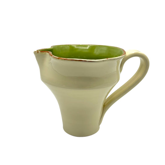 Vietri Ceramic Green Pitcher