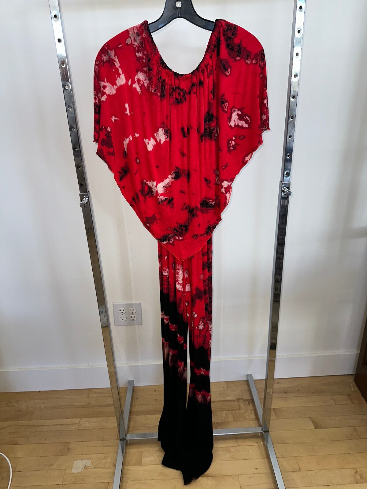 SanJules Red Jumpsuit