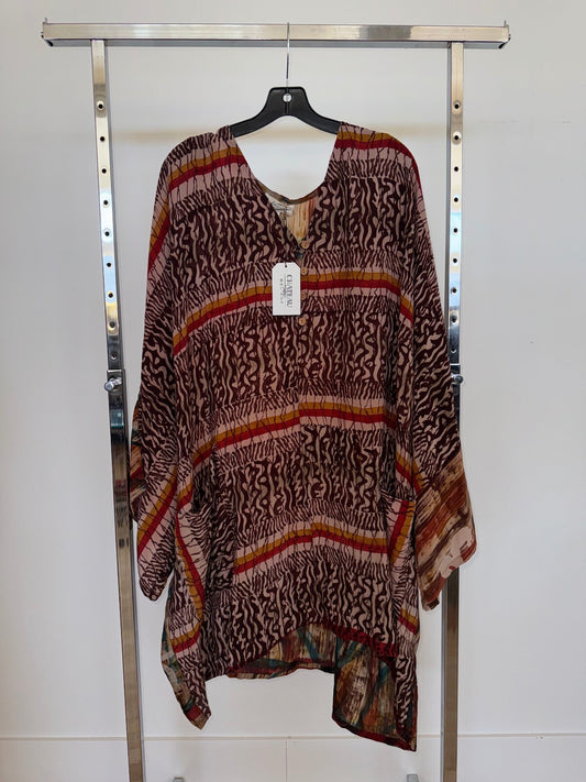 Kantha Bae Tunic Dress, Free Size
