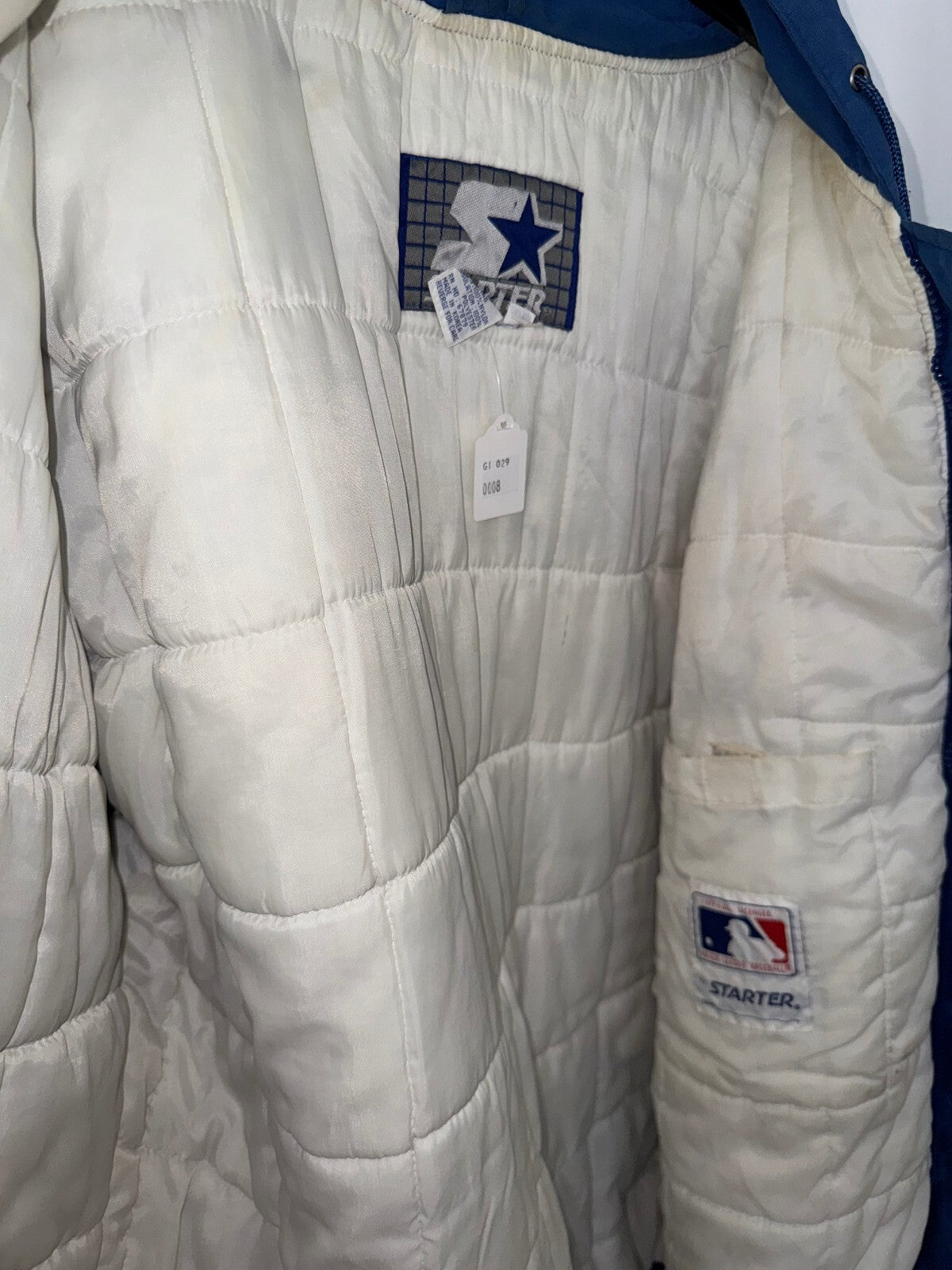 Dodgers Starter Brand Coat, Size L