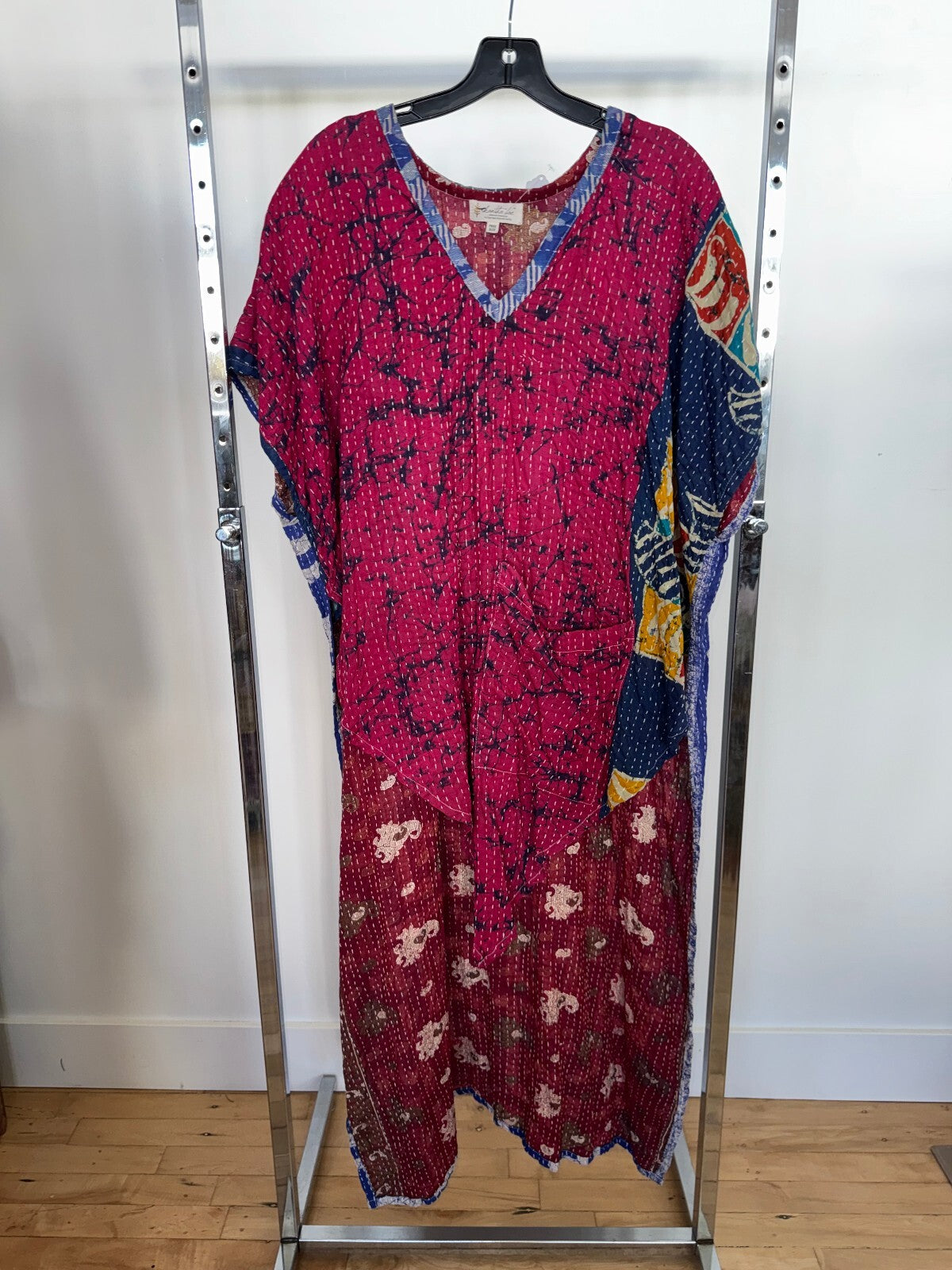 Kantha Bae Multipatterned, Multilayered Tunic Dress, Free Size