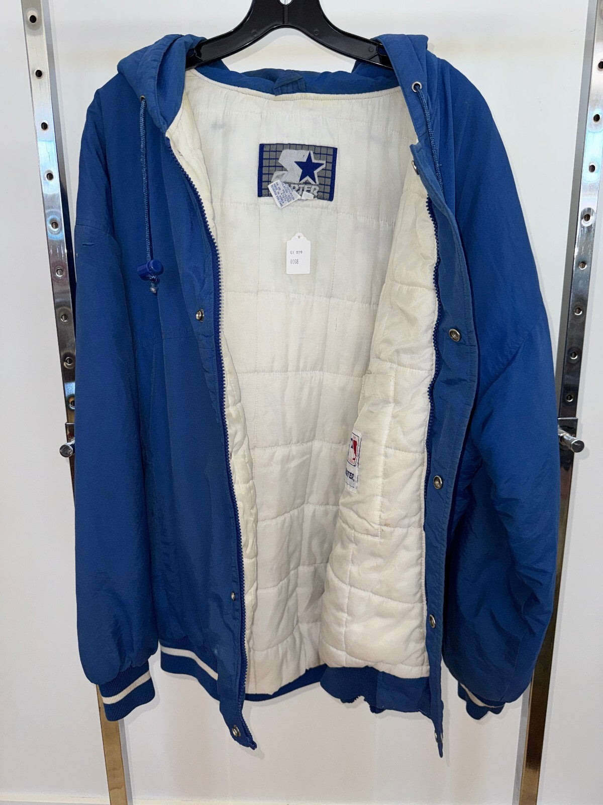 Dodgers Starter Brand Coat, Size L
